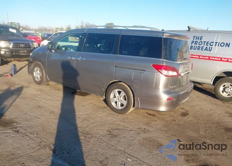 2012 Nissan Quest Sv z USA, uszkodzony, nr VIN JN8AE2KP1C9035520